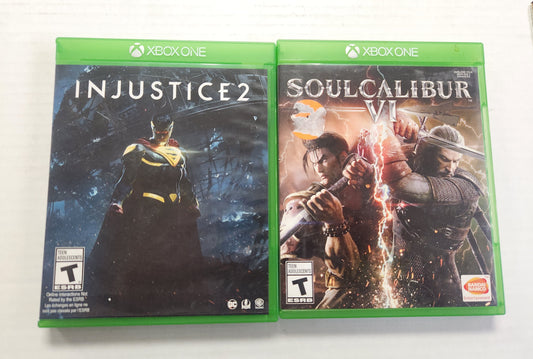 Auction Lot 04: Injustice 2, Soul Calibur VI - XBox One