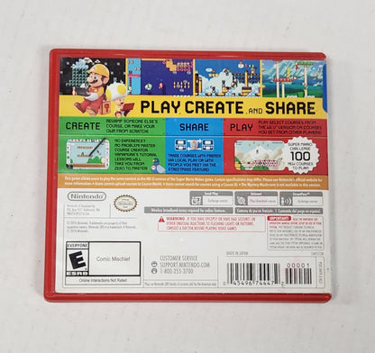 Auction Item 36: Super Mario Maker 3DS - 3DS