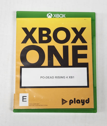 Auction Item 26: Dead Rising 4 - XBox One