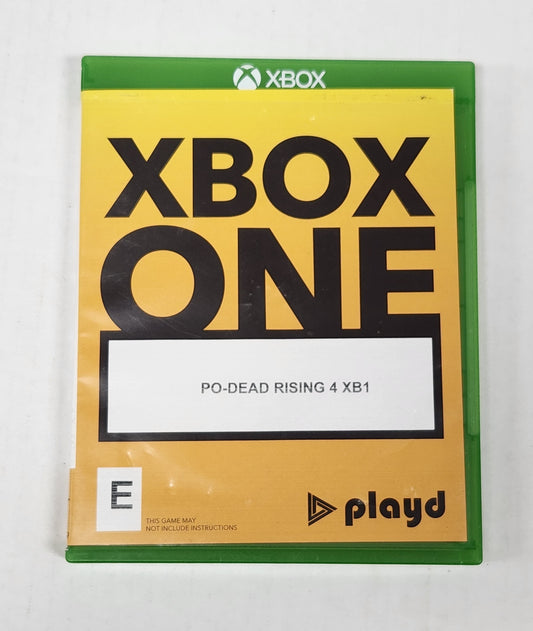 Auction Item 26: Dead Rising 4 - XBox One