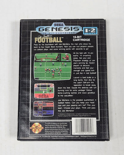 Auction Item 73: Joe Montana Football - Sega Genesis
