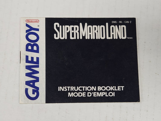 Auction Item 122: Super Mario Land Instruction Booklet - NES