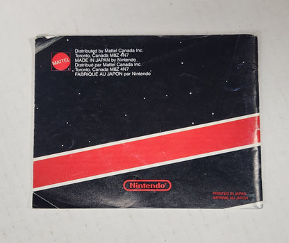 Auction Item 121: Nintendo Entertainment System Instruction Booklet