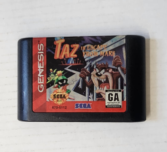 026: Taz in Escape From Mars - Sega Genesis
