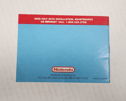 081: Super R.C. Pro-Am Manual - Gameboy