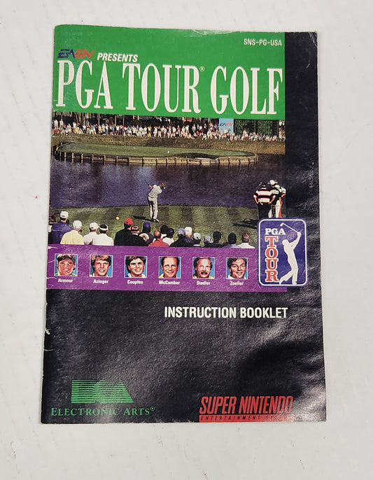 108: PGA Tour Golf Manual - SNES