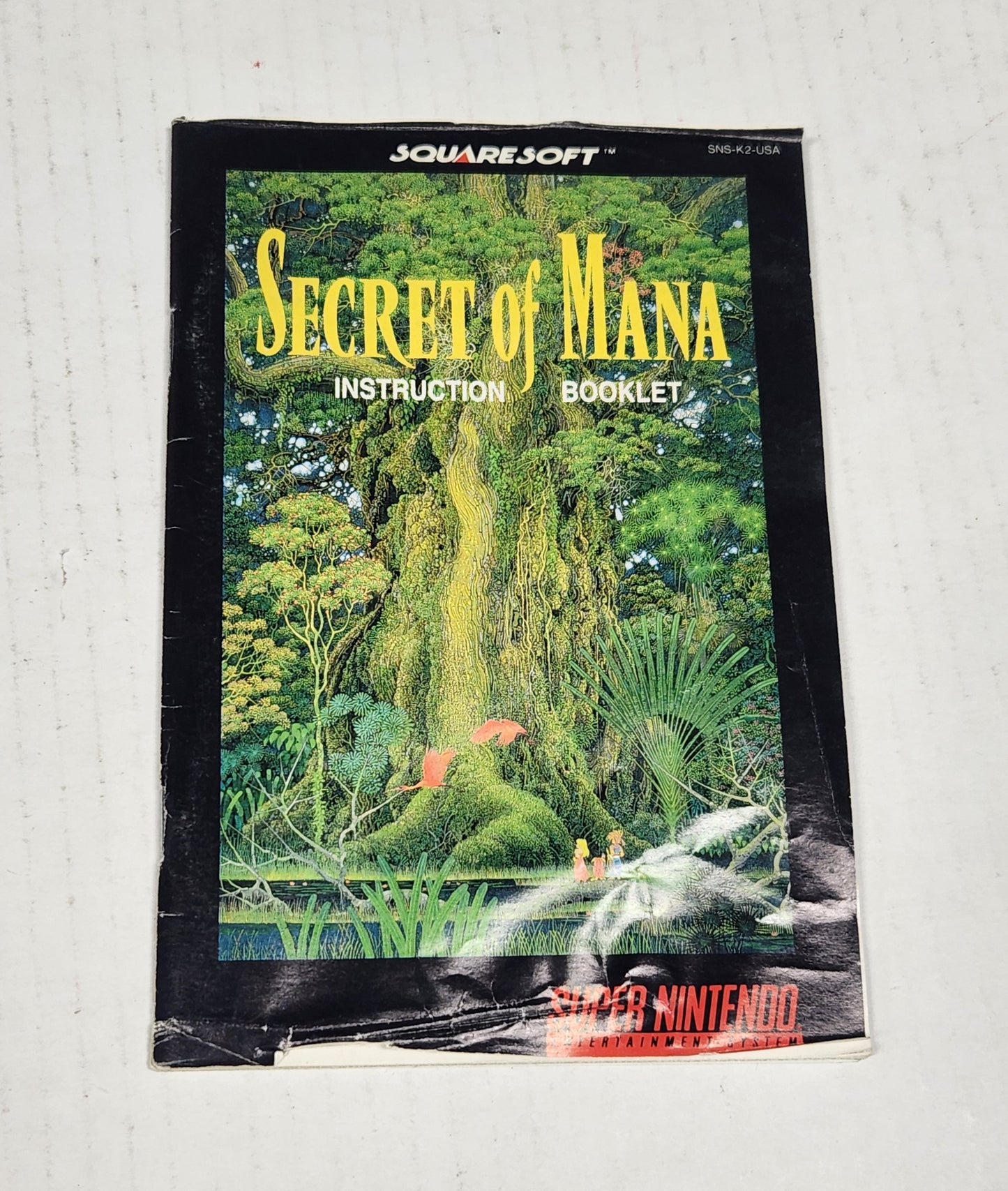 143: Secret of Mana Manual - SNES