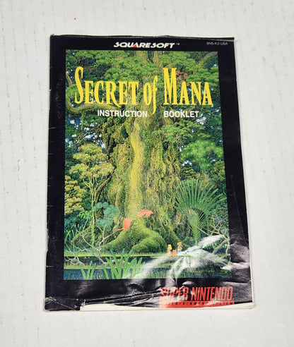 143: Secret of Mana Manual - SNES