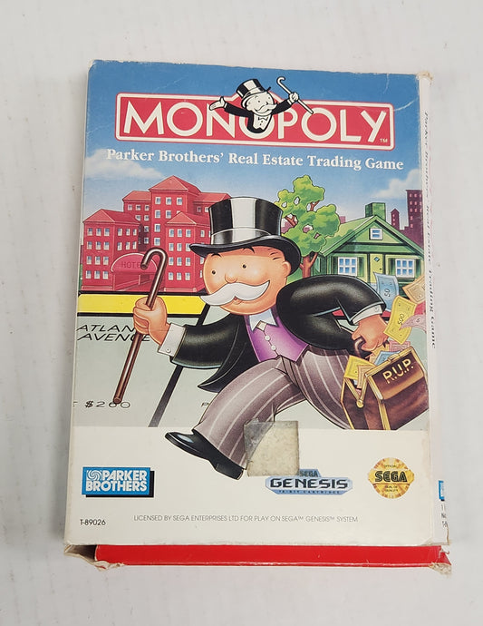 Lot 004: Monopoly - Sega Genesis