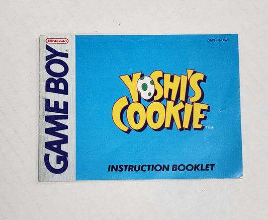 Lot 019: Yoshi's Cookie Manual - Game Boy