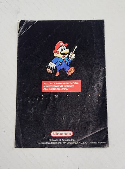 Lot 020: Super NES Mouse Manual - SNES