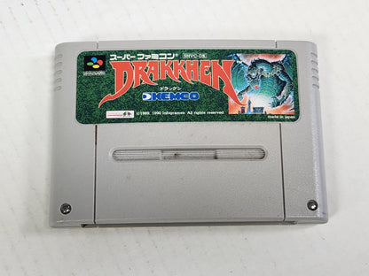 Lot 027: Drakkhen (Japan Import) - Super Famicom