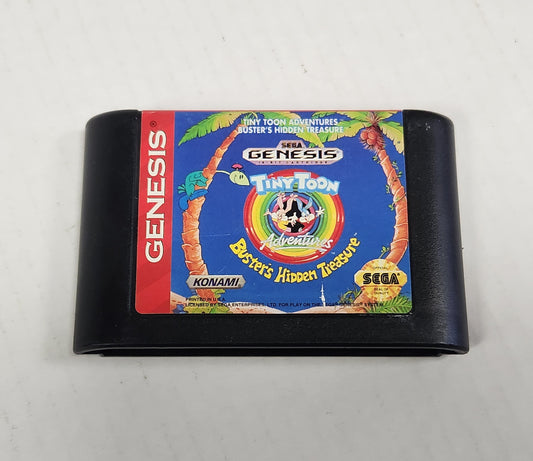 Lot 037: Tiny Toon Adventures Buster's Hidden Treasure - Sega Genesis