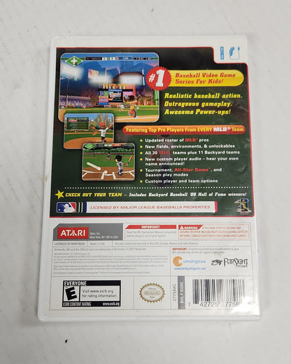 Lot 053: Backyard Baseball '10 - Wii