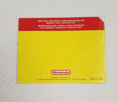 Lot 082: Super Mario Bros 3 Manual - NES