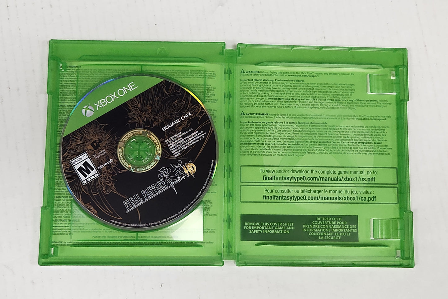 Lot 093: Final Fantasy Type-0 HD - XBox One