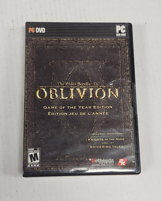 Lot 096: Elder Scrolls IV Oblivion GOTY Edition - PC