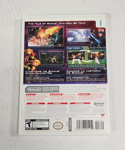 Lot 109: Metroid Other M - Wii