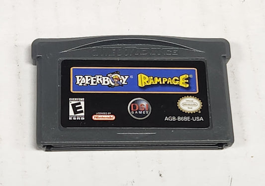 Lot 121: Paperboy & Rampage - GBA