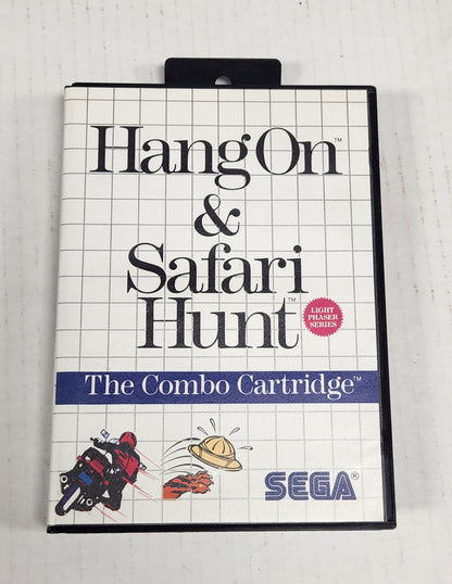Lot 084: Hang On & Safari Hunt - Master System