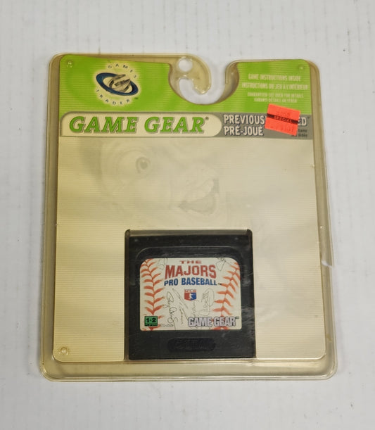 Lot 114: The Majors Pro Baseball - Game Gear