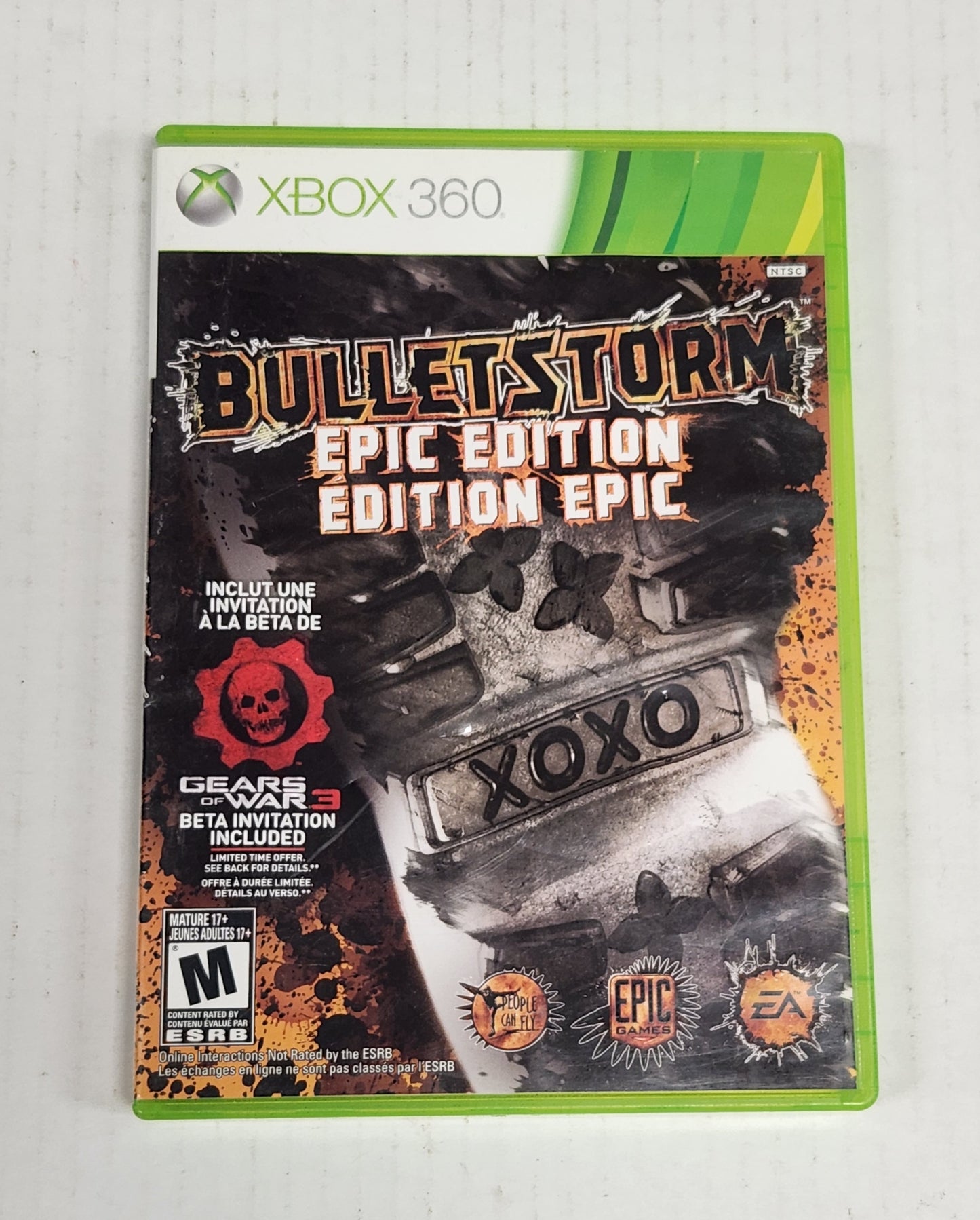 Lot 113: Bulletstorm Epic Edition - XBox 360
