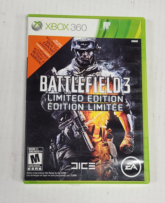 Lot 078: Battlefield 3 Limited Edition - XBox 360