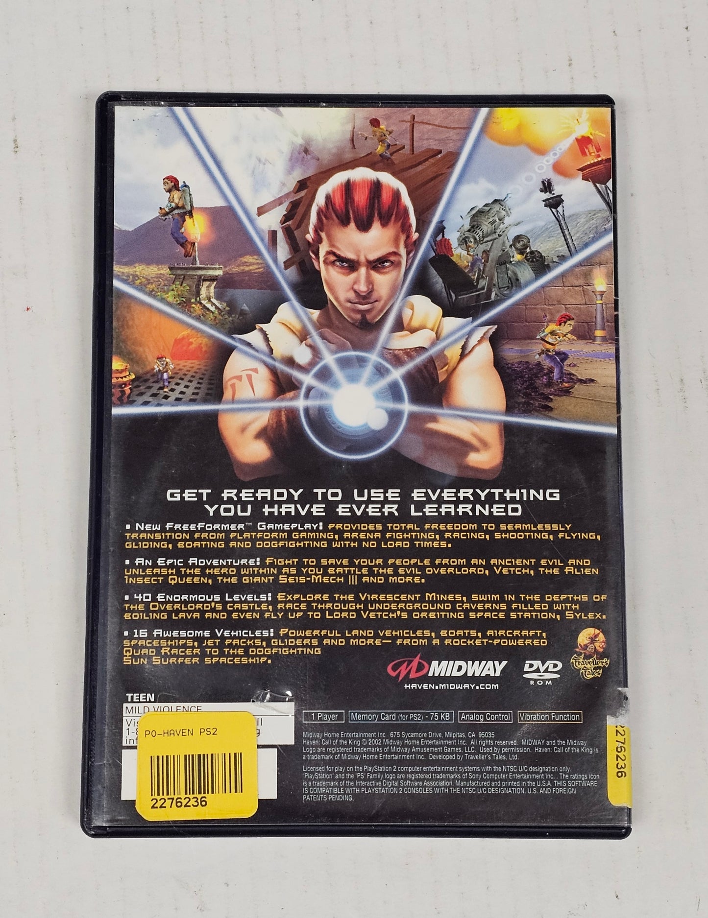 Item 016: Haven: Call of the King - PS2