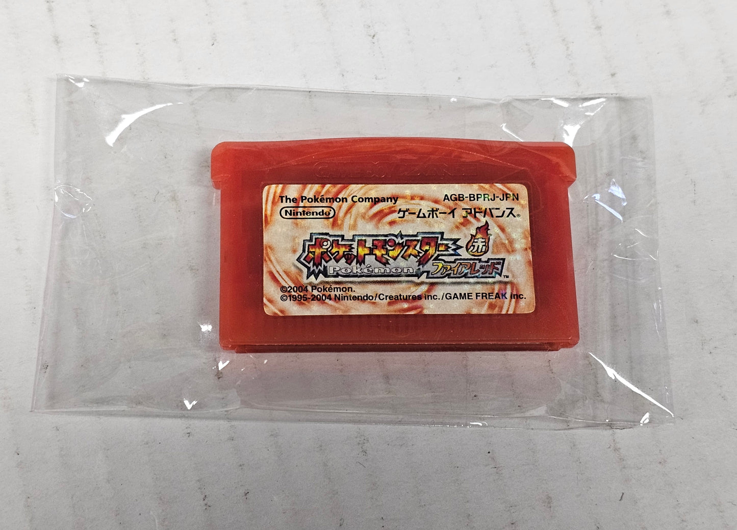 Item 039: Pokemon FireRed (Japan Import) - GBA