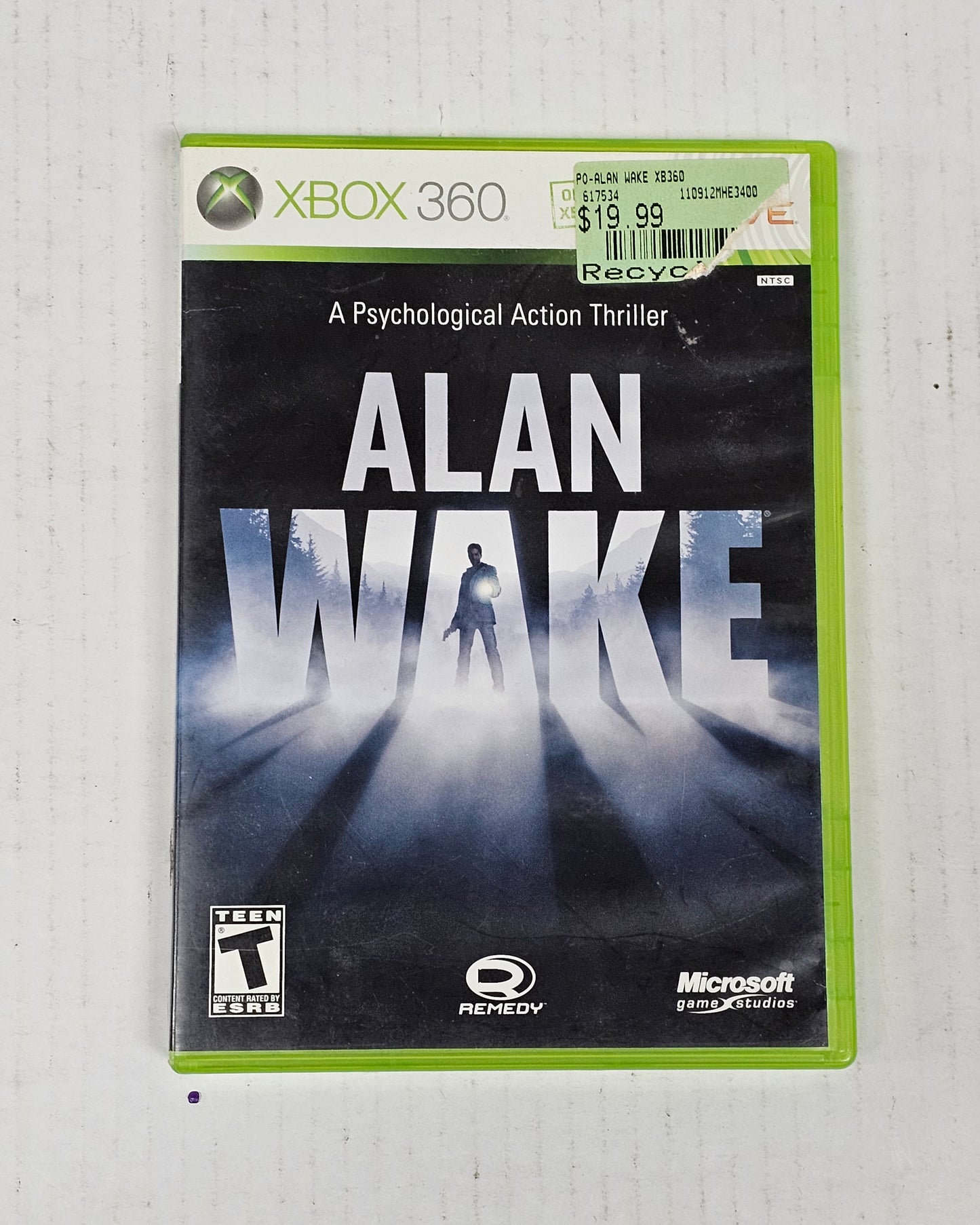 Item 045: Alan Wake - XBox 360