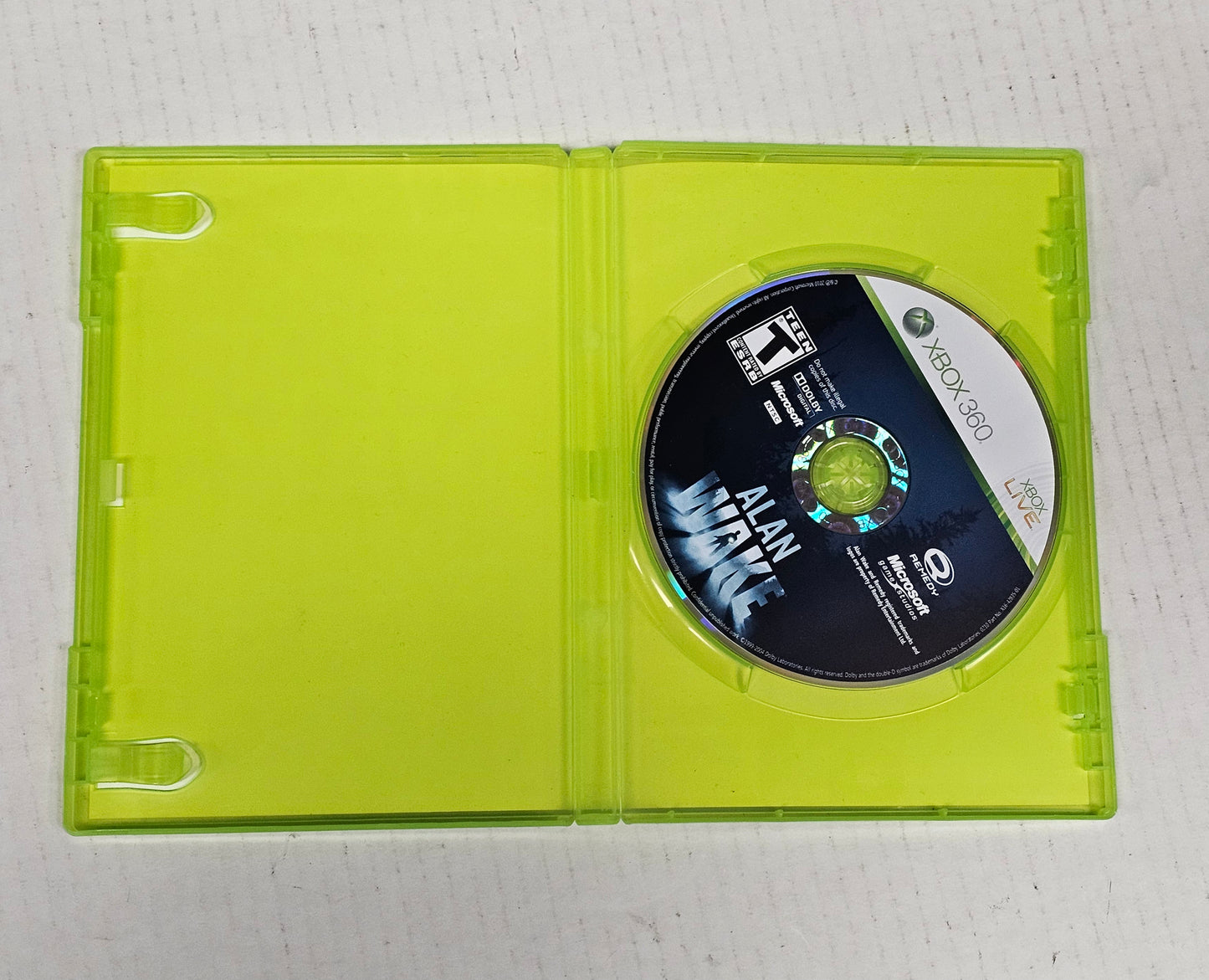 Item 045: Alan Wake - XBox 360