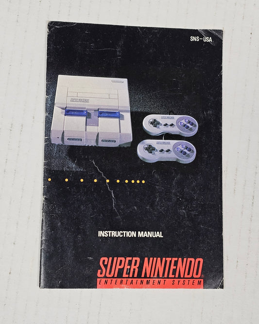 Item 108: SNES Console Manual