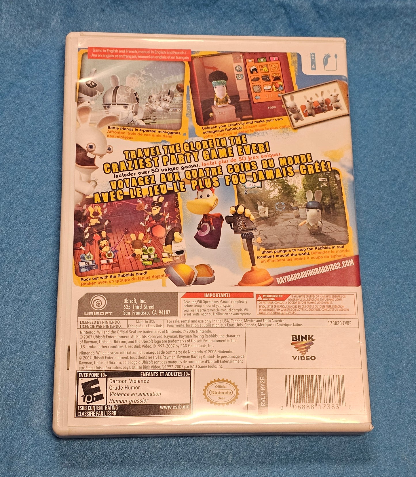 Thing 120: Rayman Raving Rabbids 2 - Wii