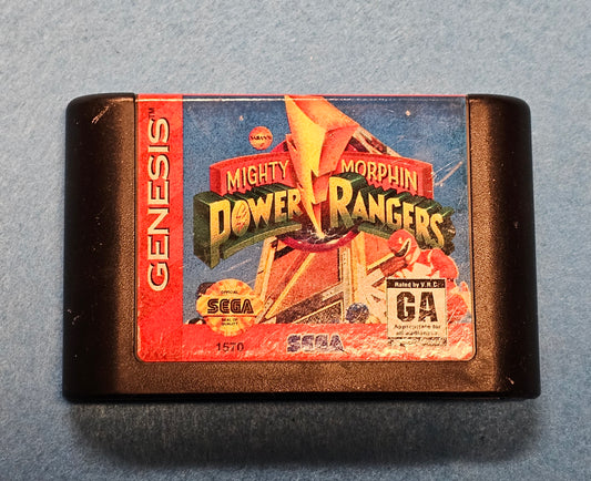 Thing 111: Mighty Morphin Power Rangers - Sega Genesis