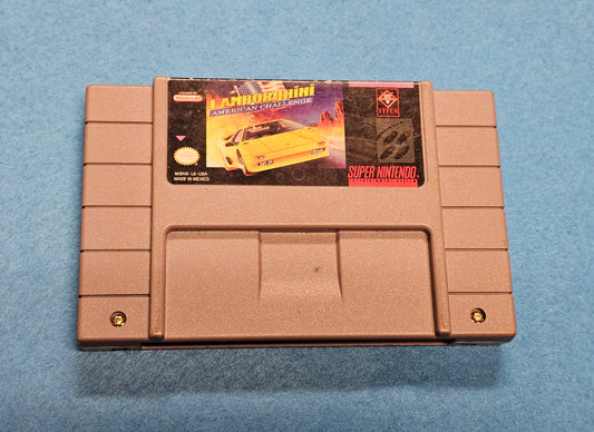 Thing 090: Lamborghini American Challenge - SNES