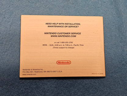 Thing 006: Final Fantasy IV Advance Manual - Game Boy Advance
