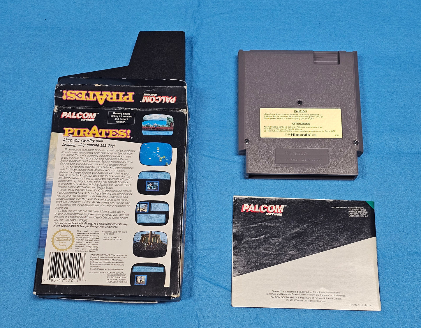 LOT 078: Pirates! (PAL) - NES