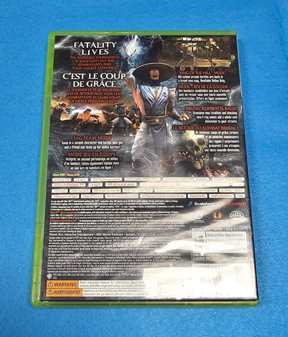 LOT 021: Mortal Kombat - XBox 360