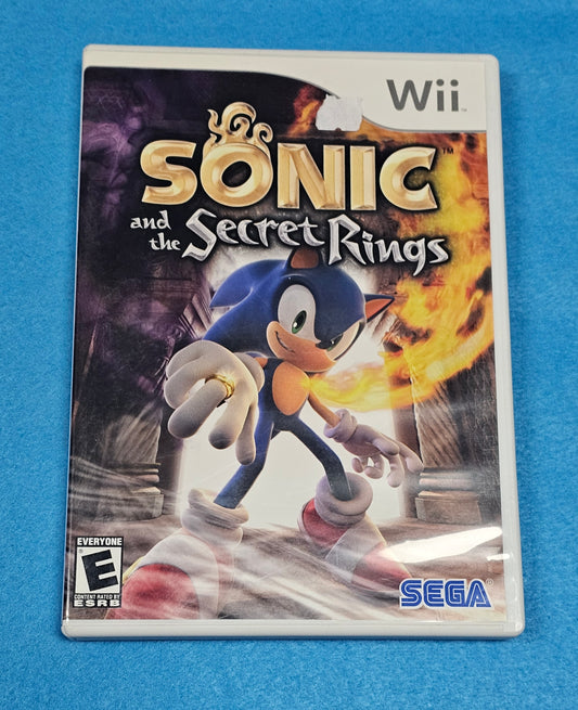 LOT 062: Sonic and the Secret Rings - Wii