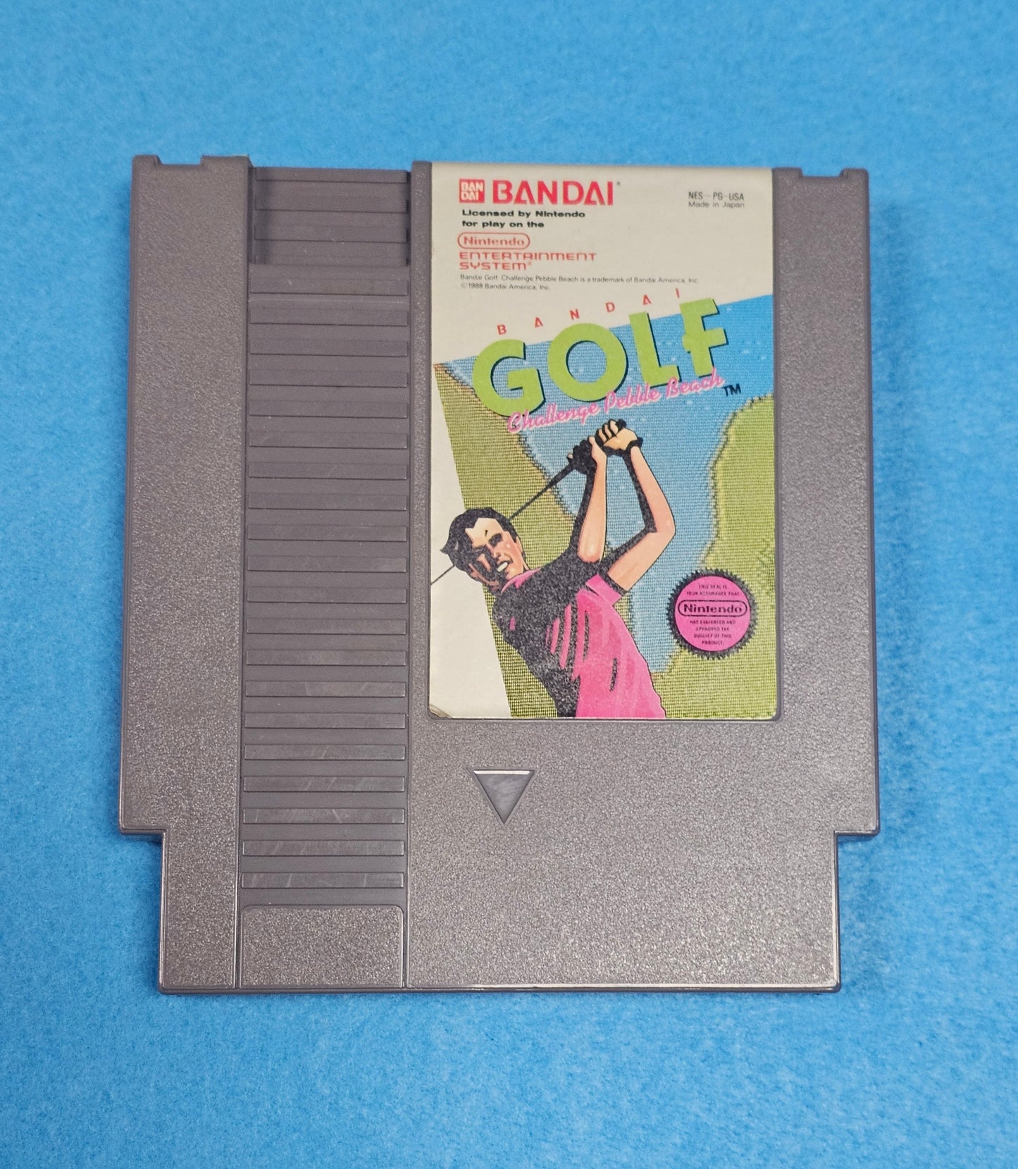LOT 095: Bandai Golf Challenge Pebble Beach - NES