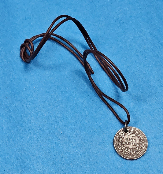 LOT 101: Assassin's Creed Shilling Coin Necklace