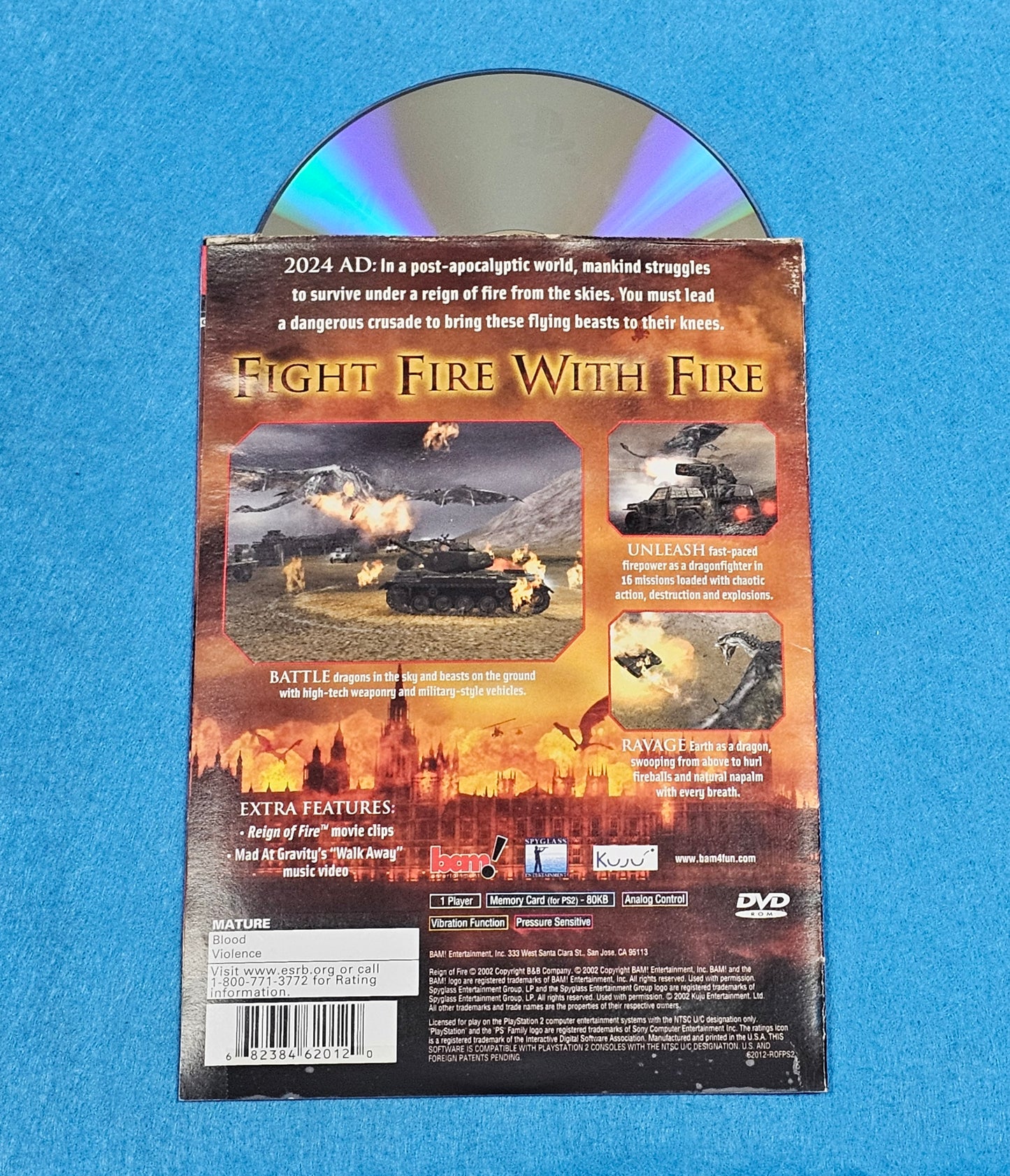 PS2- Reign of Fire