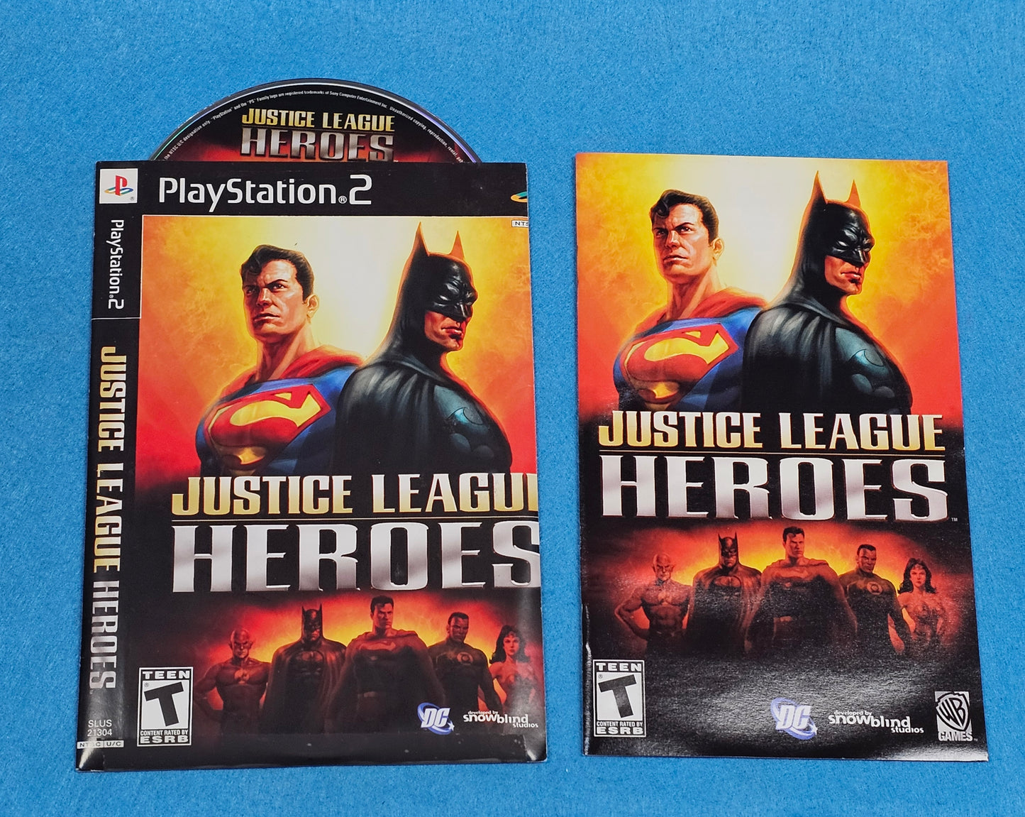 PS2- Justice League Heroes