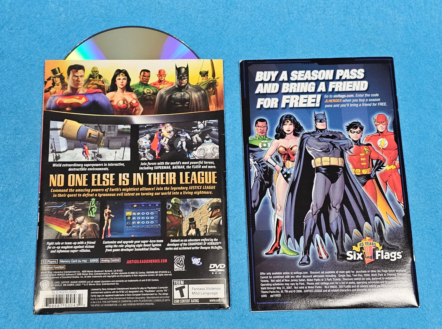 PS2- Justice League Heroes