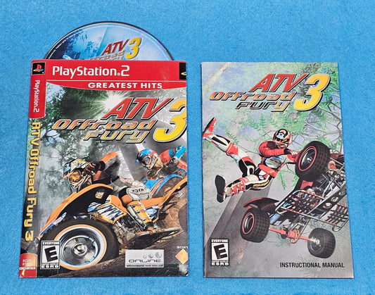 PS2- ATV Offroad Fury 3