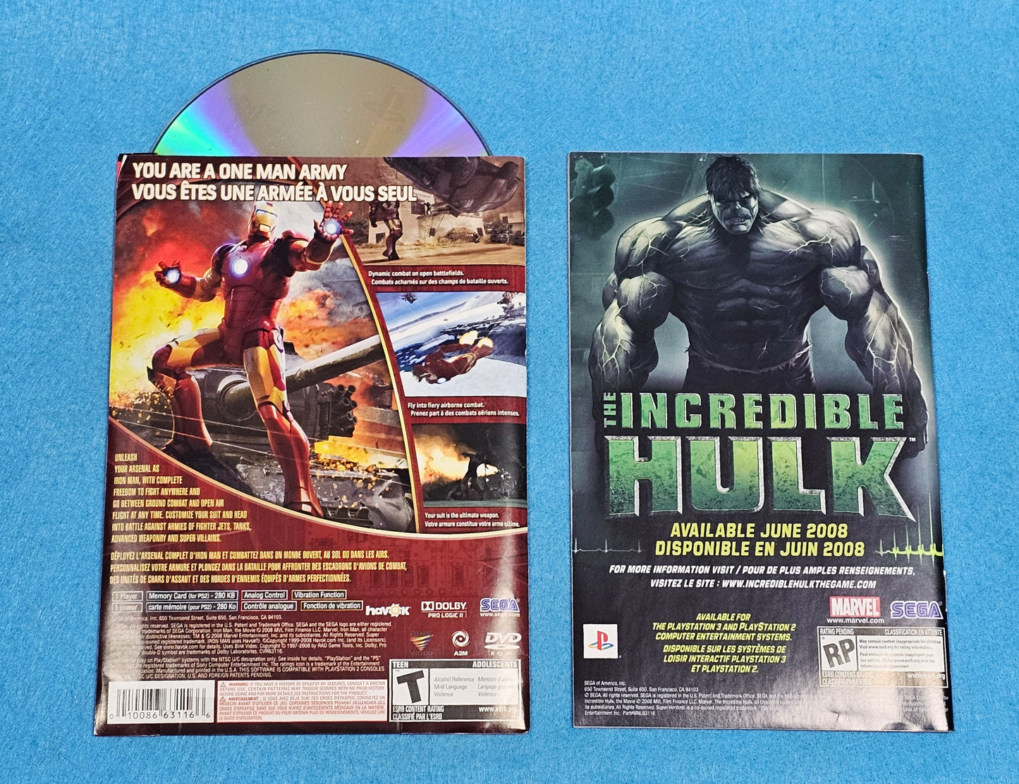 PS2- Iron Man
