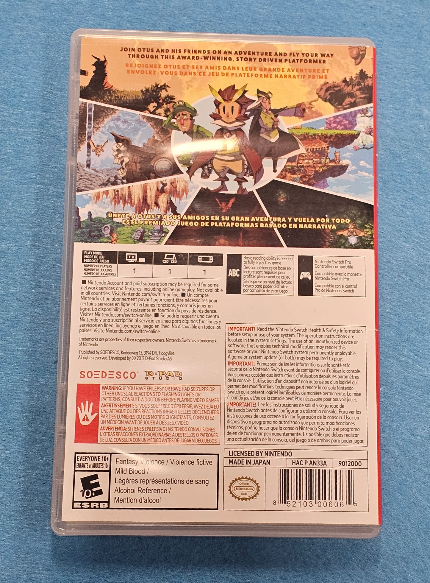 002: Owlboy - Switch