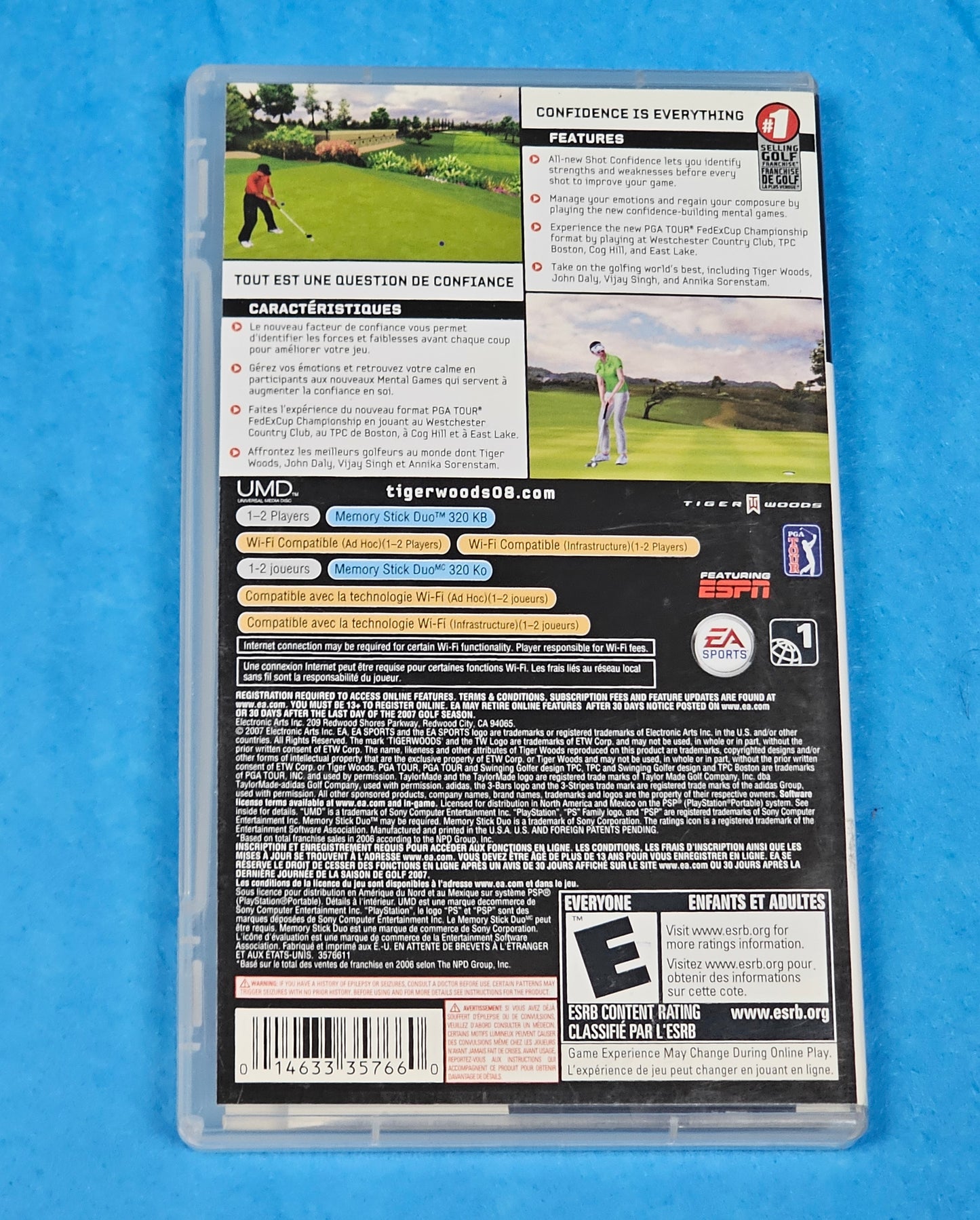 006: Tiger Woods PGA Tour 08 - PSP
