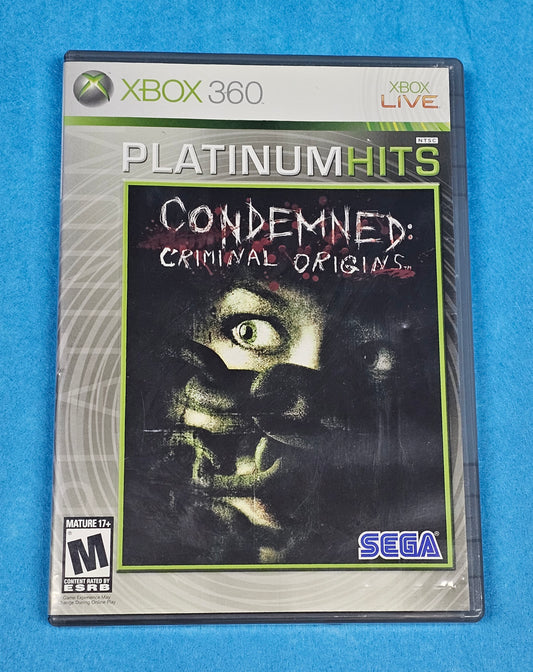 034: Condemned: Criminal Origins - XBox 360