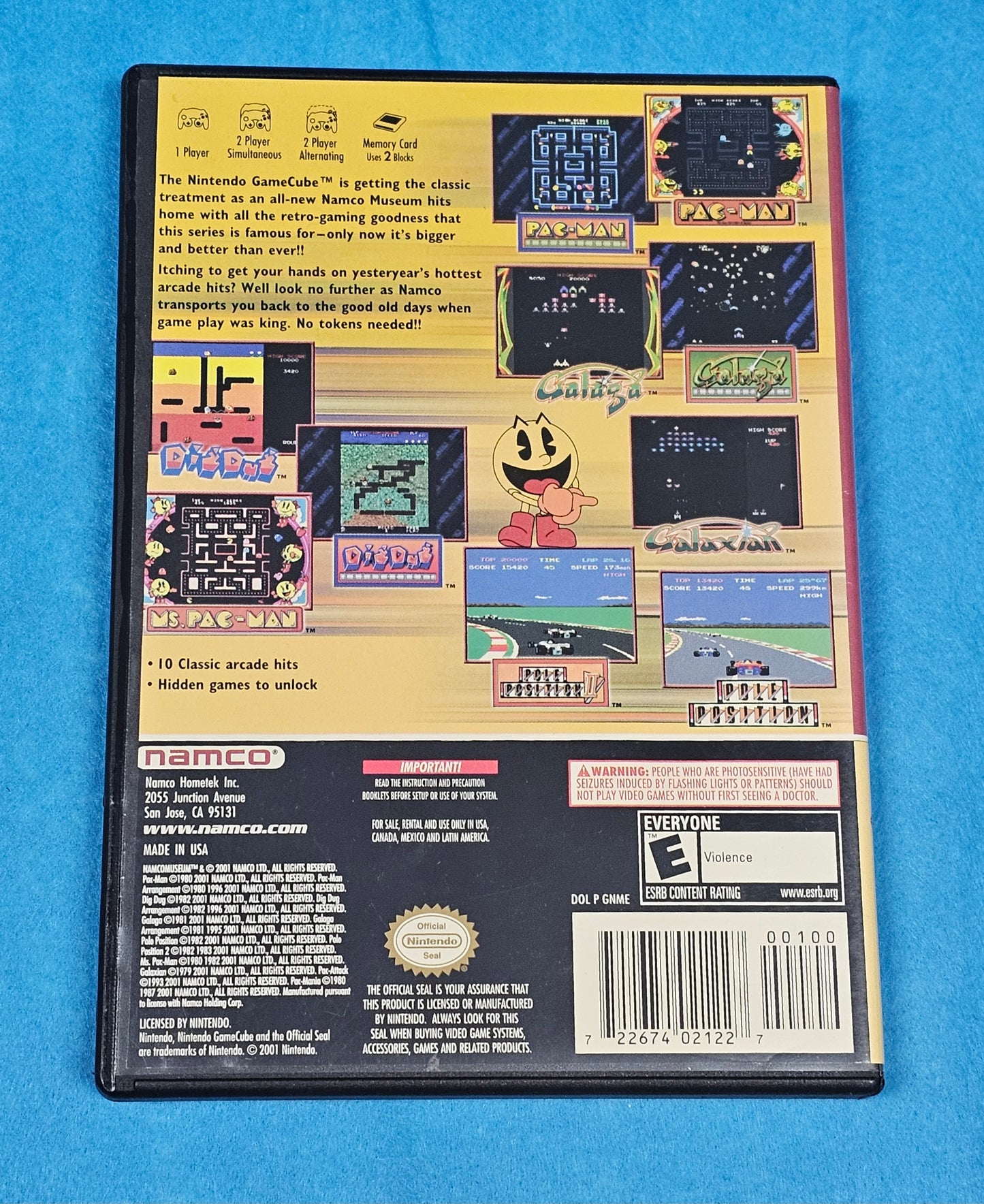 058: Namco Museum - GameCube